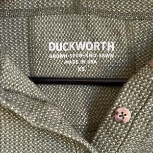 Duckworth Green Knit Shirt XS